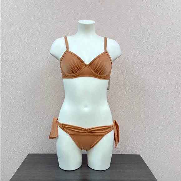 Elegant Tan Bikini Set for Women - Picture 1 of 6
